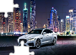 Samochód, Jaguar XF, Dubaj