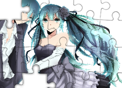 vocaloid, hatsune miku, hatsune mikuo