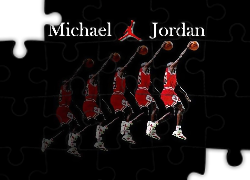 Koszykówka,koszykarz,Michael Jordan , piłka