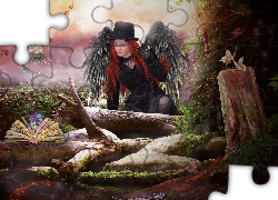 Zielonooki anioł, Fantasy
