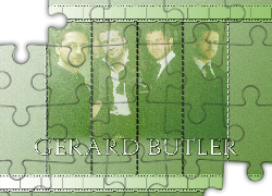 Gerard Butler,garnitur, muszka