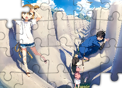 Barakamon, Handa Seishuu, Kotoishi Naru, Kubota Hina