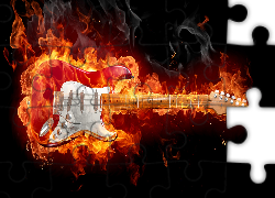 Gitara, Ogień