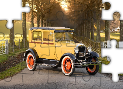 Klasyczne, Retro, Tudor, Ford, 1928