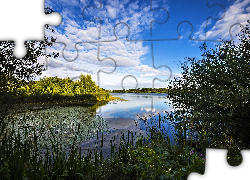 Rzeka Great Ouse, Cambridgeshire, Anglia