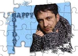 Gerard Butler,happy holidays