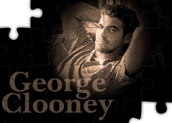 George Clooney,ciemne włosy