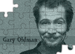 Gary Oldman,uśmiech, broda