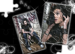 Tokio Hotel,Bill Kaulitz,czaszki