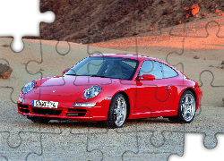 Porsche, Samochód, 911, Carerra, Czerwony