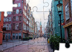 Gdańsk, Stare Miasto, Zabytkowe, Kamienice