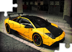 Lamborghini,  Murcielago, Żółty