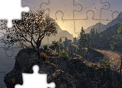 Góry, Drzewa, Skały