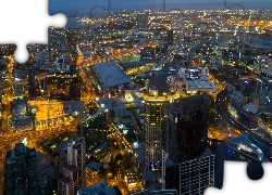 Melbourne, Australia, Panorama Miasta