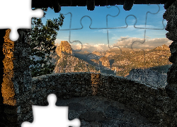 Góry, Iglak, Zamek, Taras, Widok