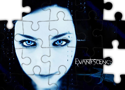 Amy Lee, Evanescence, Wokalistka, Twarz, Oczy
