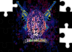 Abstract, Lew, Rewolwer, Hipster