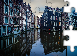 Amsterdam, Kamienice, Kanał