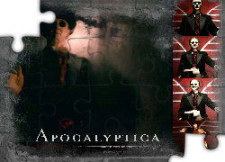 Apocalyptica,wokalista ,kapelusz