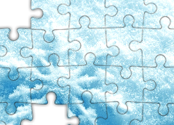 Zima, Śnieg, Gwiazdka