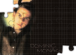 Dominic Monaghan,ciemna koszula