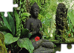 Indonezja, Budda, Posągi