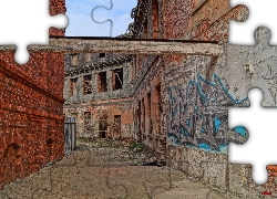 Toruń, Ruiny, Kamienice