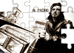 Al Pacino, skóra, samochód, Aktor