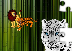 Lew, Tygrys, Lampart, Grafika