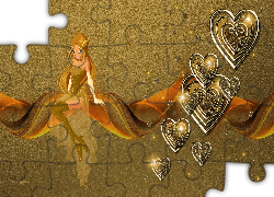 Grafika, Serca, Laleczka