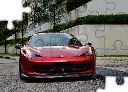 Ferrari, 458,  Italia, Samochód