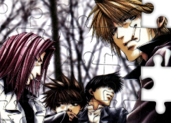 Saiyuki, las, postacie