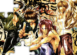 Saiyuki, zamieszanie, skupisko