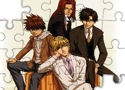 Saiyuki, w garniturach