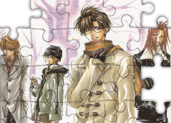 Saiyuki, pastele, postacie