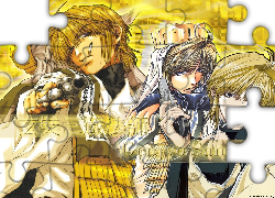 Saiyuki, pistolety, ludzie, brygada