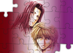 Saiyuki, postacie, twarze