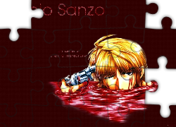 Saiyuki, morderca, krew