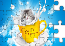 Słodki kotek, Kąpiel