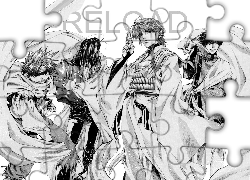 Saiyuki, reload, pistolet, ludzie