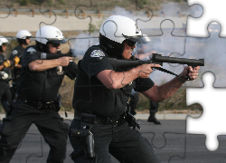 LAPD, Policjanci, Broń, Interwencja