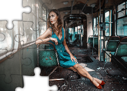 Autobus, Kobieta