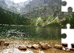 Góry, Jezioro, Kamienie