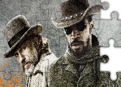 Django Unchained, Jamie Foxx, Christoph Waltz, Western, Kapelusz