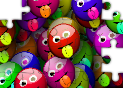 Emotikony, Uśmiech, Język