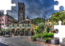 Monterosso, Włochy, HDR, Dom