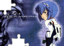 kobieta, napis, Neon Genesis Evangelion