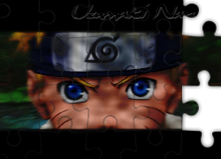Naruto, twarz, oczy