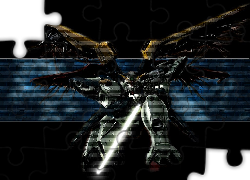 Gundam Wing, robot, postać, skrzydła