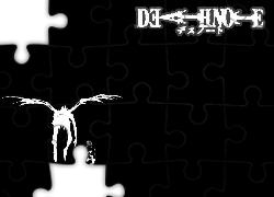 Death Note, potwór, ciemno, postać